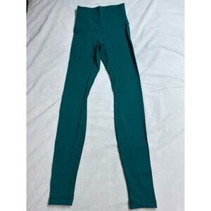 Lululemon Athletica Wunder Under High Rise Jasper Green Legging Women’s Size 4